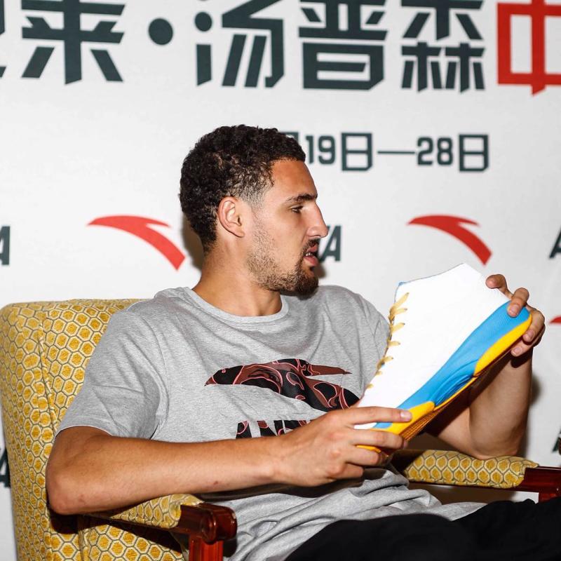 klay thompson shoe deal